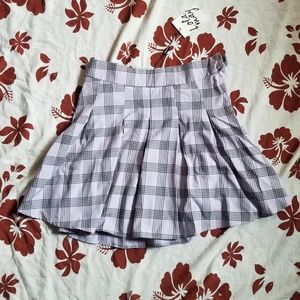 Lola May pleated tennis mini skirt in lilac